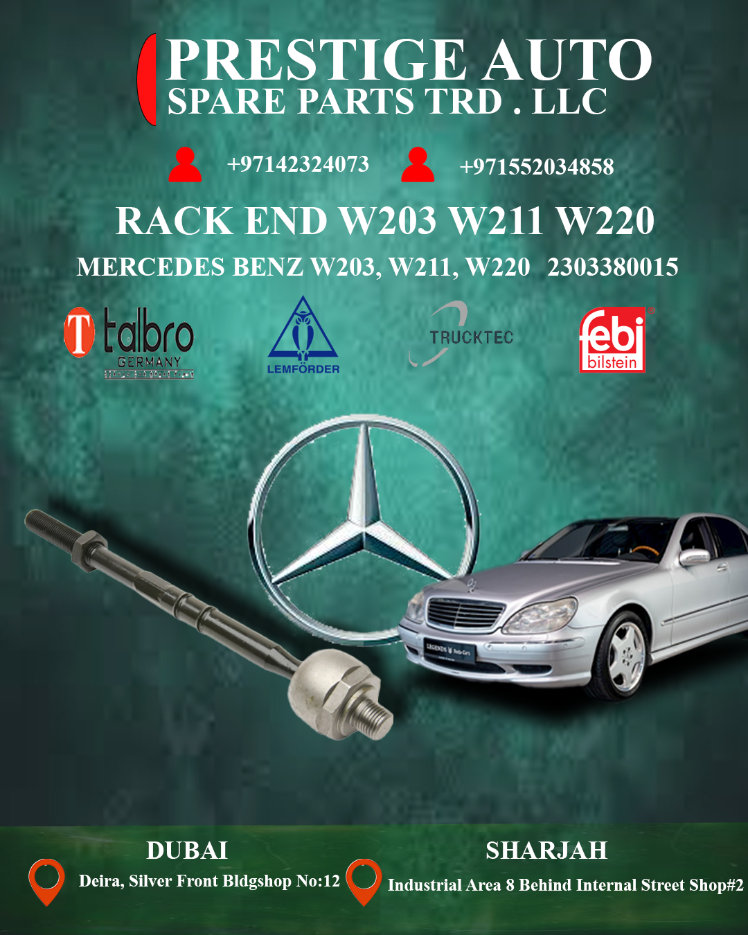 RACK END